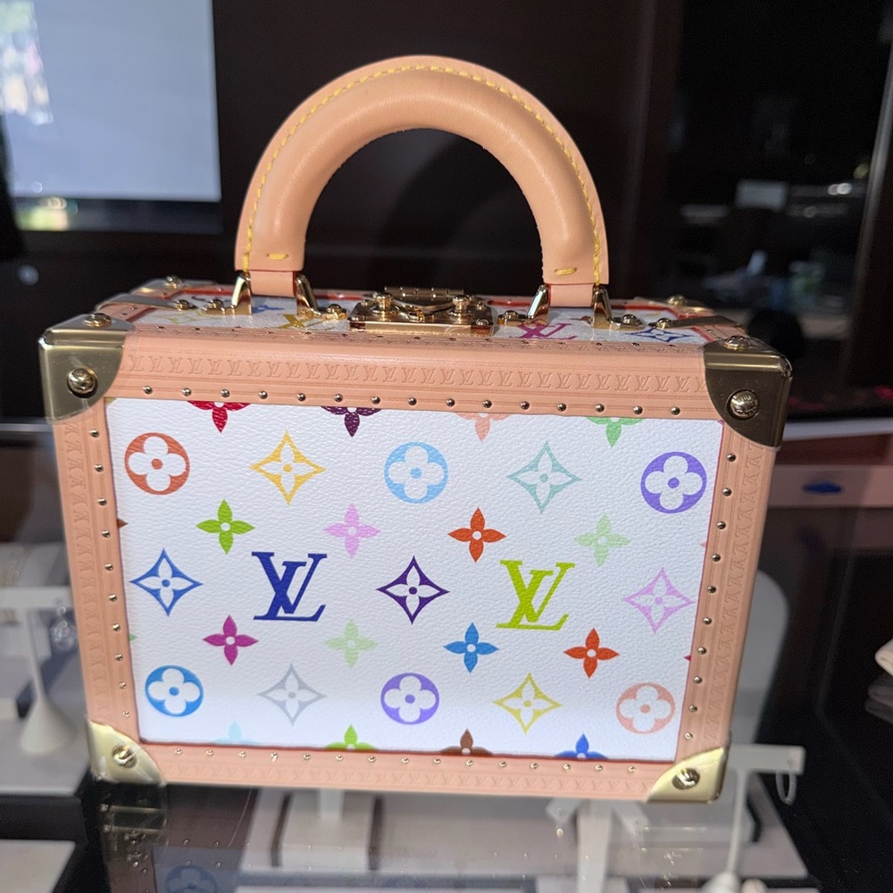 Louis Vuitton Multicolor Monogram Mini Trunk Bag